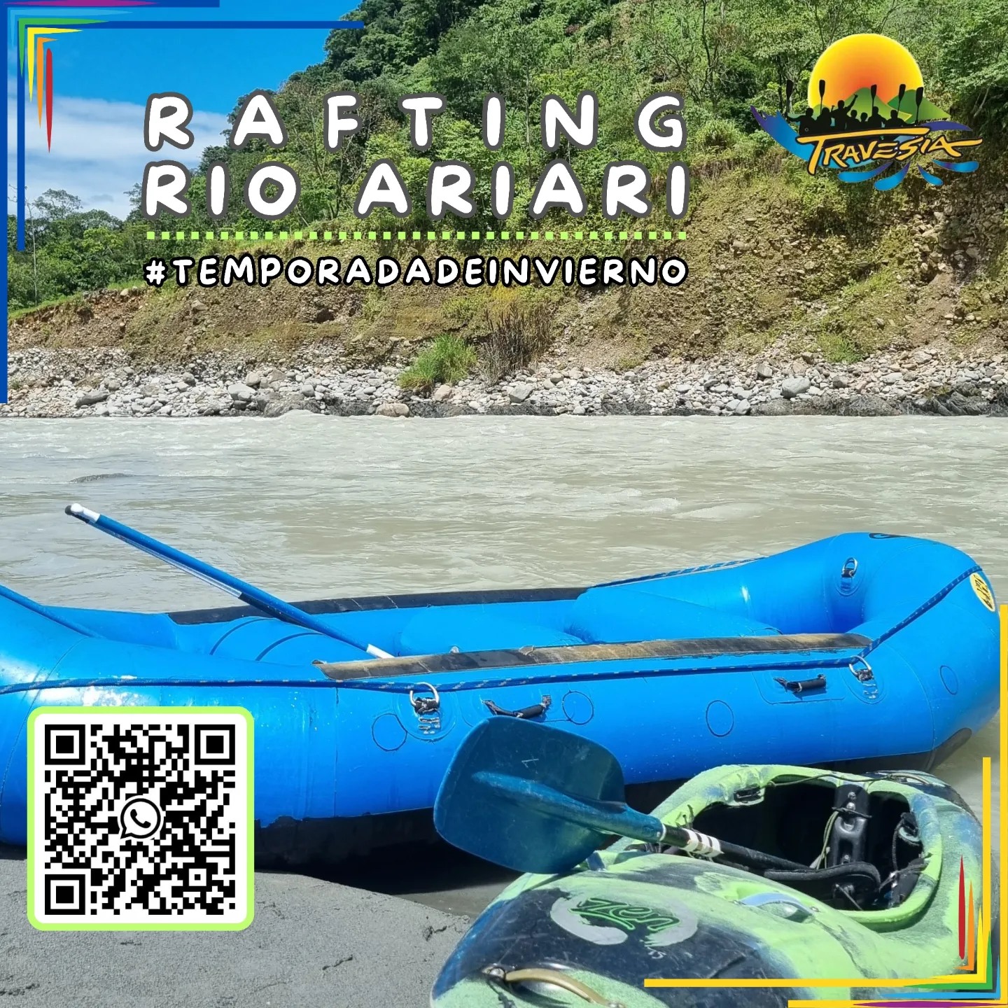 Aventura en el río Ariari