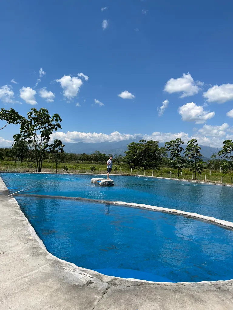 Piscina natural, El Oasis